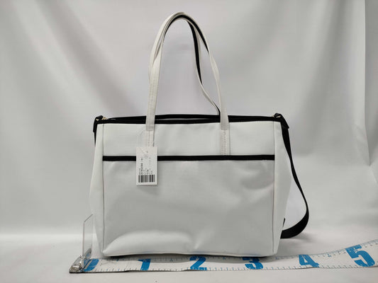 LANVIN Canvas Tote Bag with Pouch