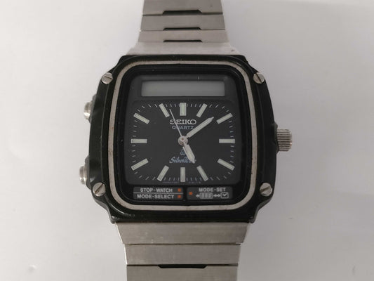 SEIKO Silver Wave H357-5120 Digital-Analog Men's Watch