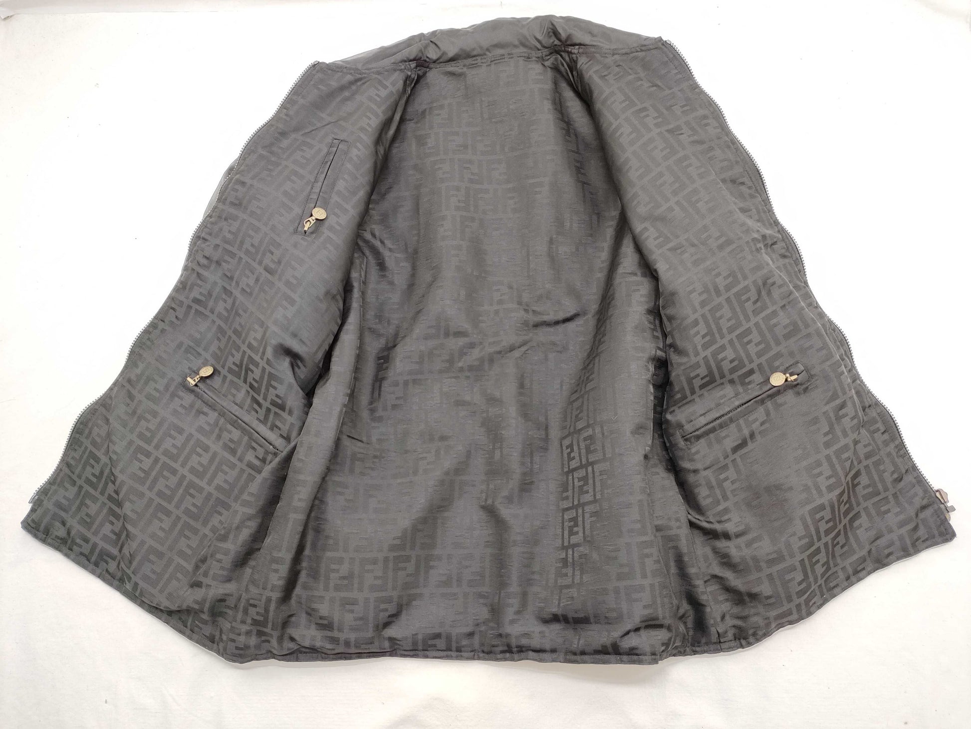 FENDI reversible half coat jacket