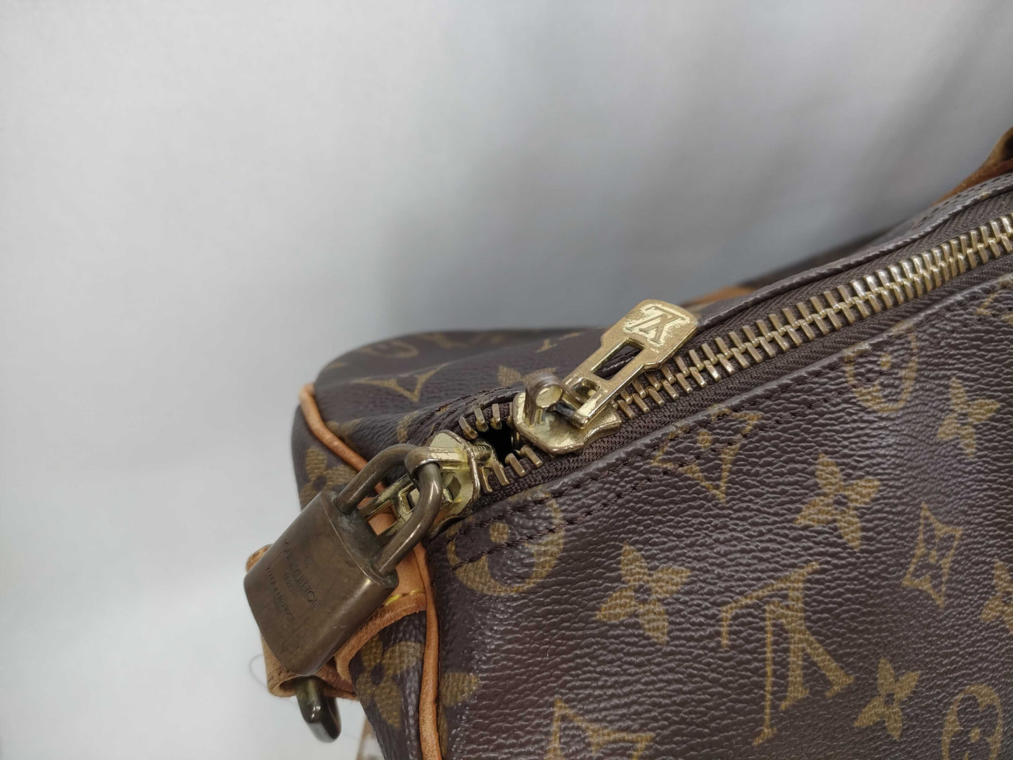 LOUIS VUITTON Monogram M41416 Kipol Banduriere 50 Boston Bag