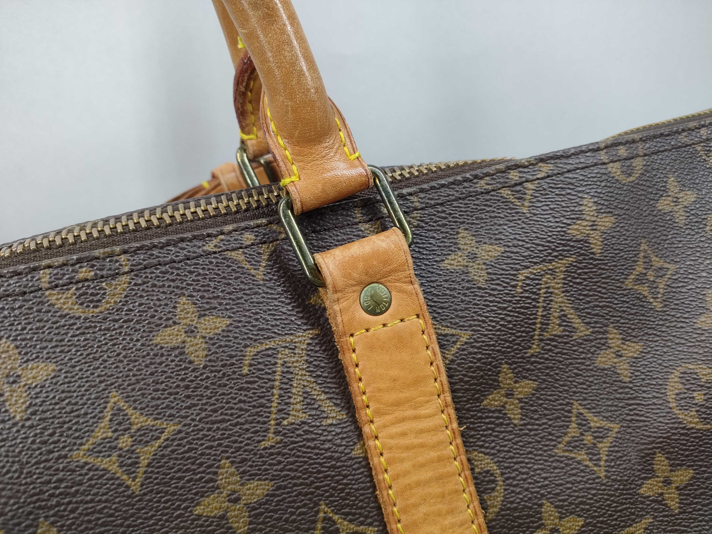 LOUIS VUITTON Monogram M41416 Kipol Banduriere 50 Boston Bag