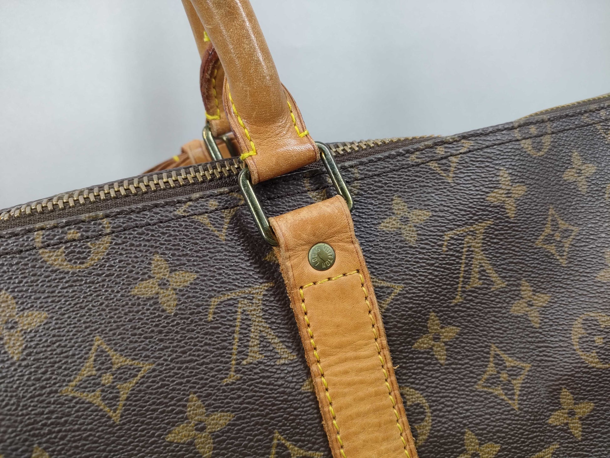 LOUIS VUITTON Monogram M41416 Kipol Banduriere 50 Boston Bag