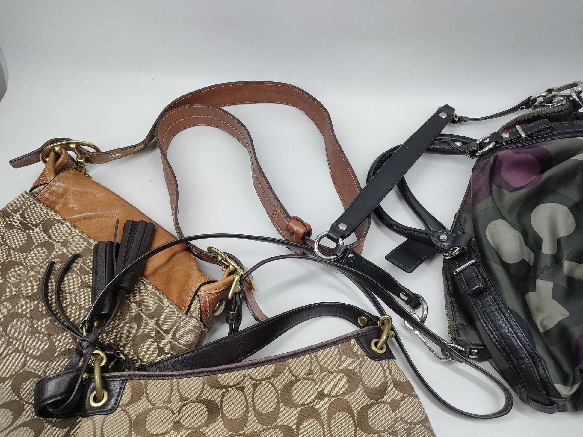 COACH Signature 3 points/f1026-15946/c0871-11436/26602 Shoulder Bag