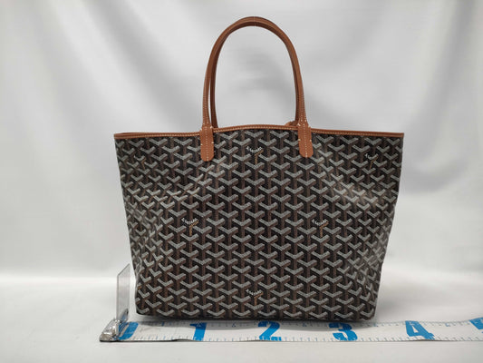 GOYARD PM Brown Tote Bag with Pouch