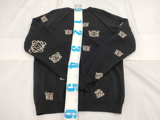 LOEWE Anagram Cardigan Black Cardigan