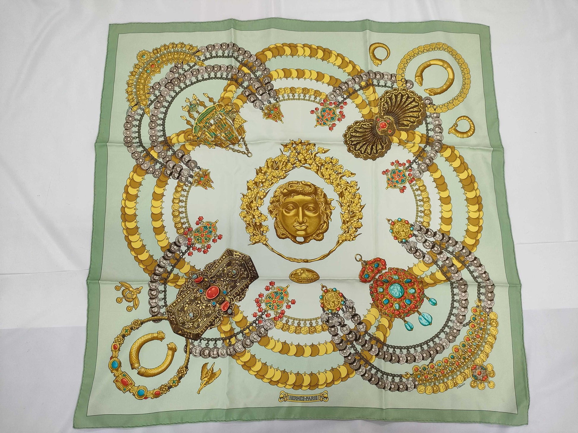 HERMES Carré 90 KOSMIMA Space Scarf