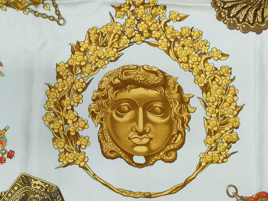 HERMES Carré 90 KOSMIMA Space Scarf