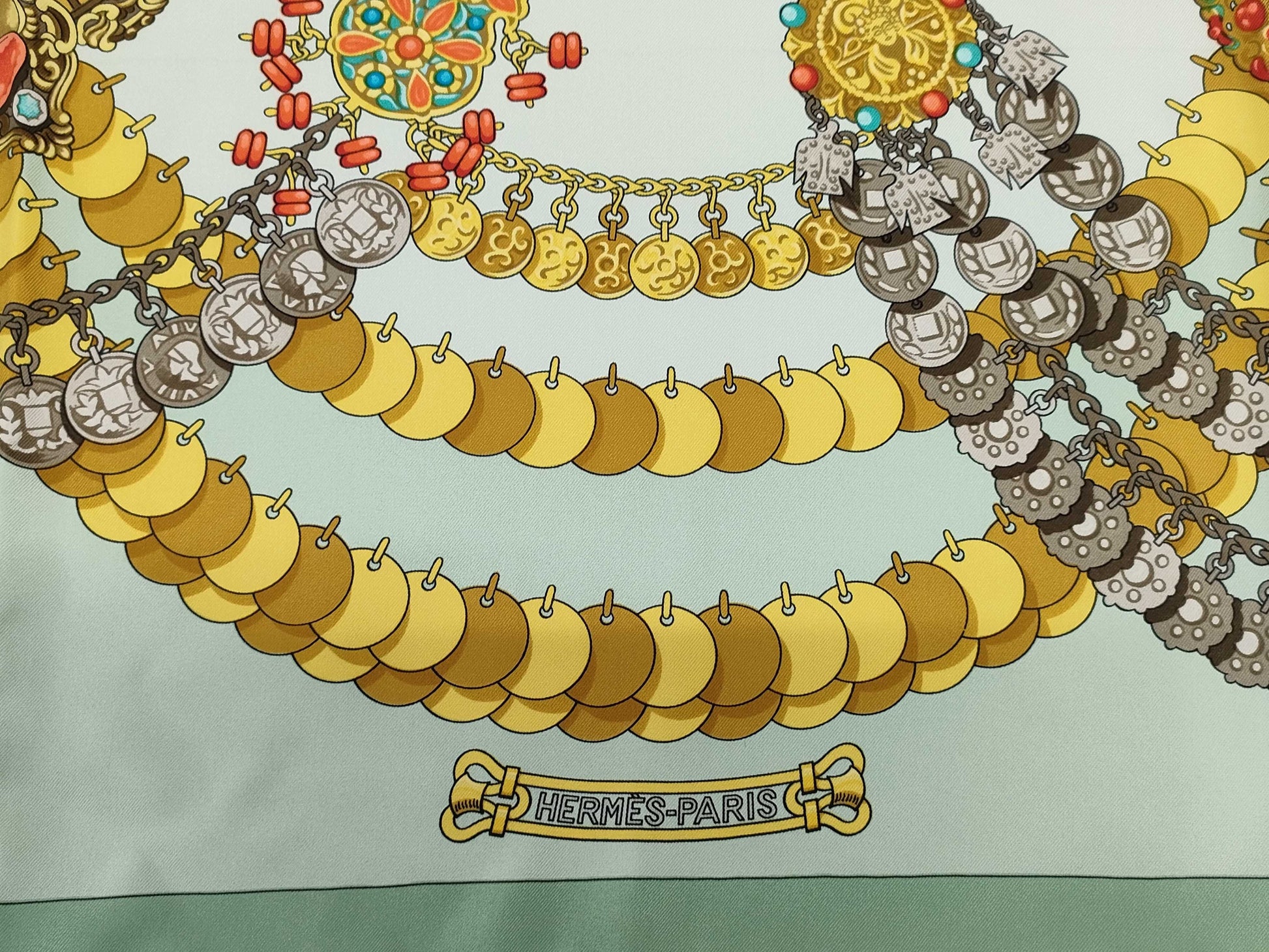 HERMES Carré 90 KOSMIMA Space Scarf