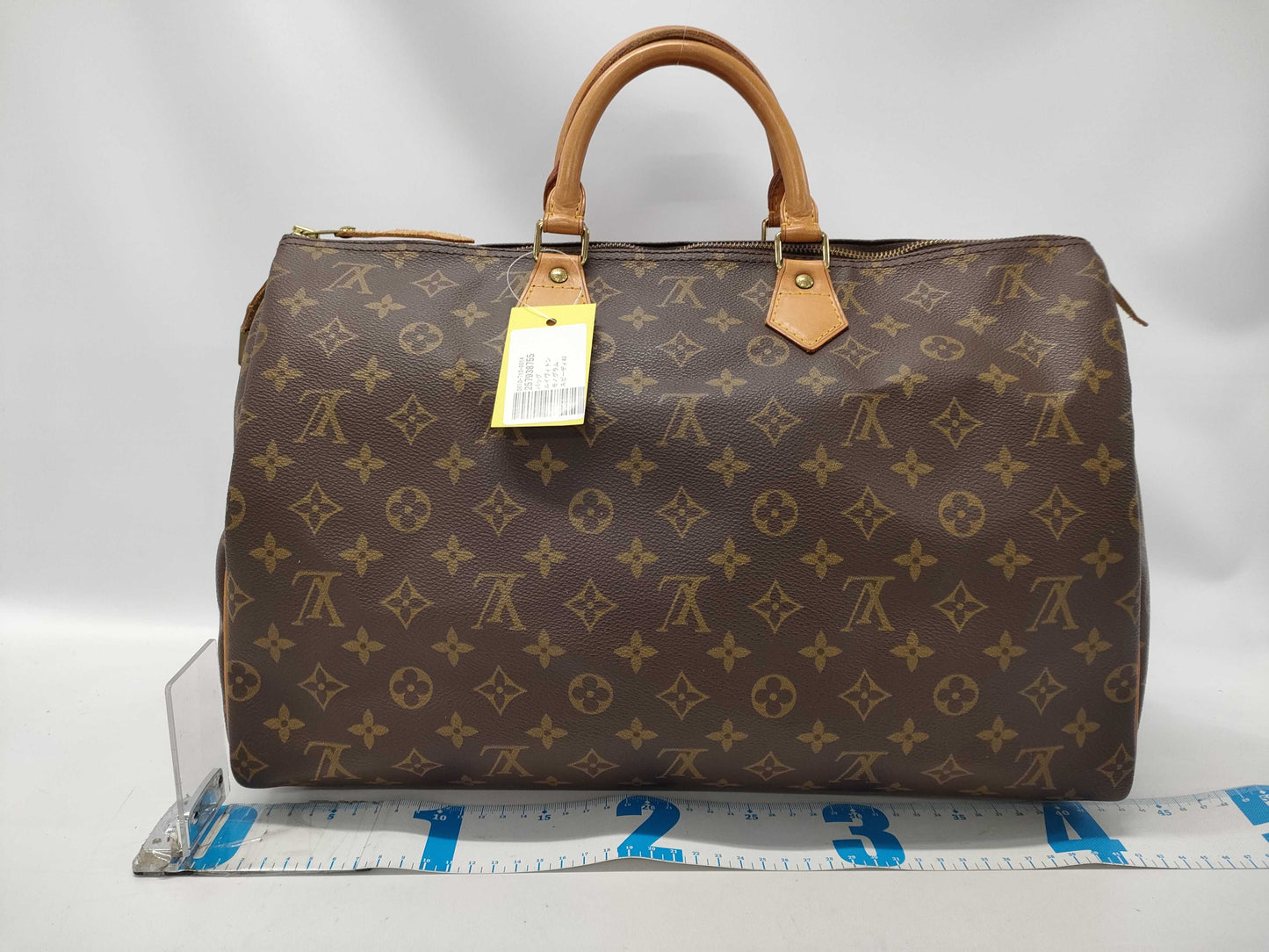 LOUIS VUITTON Monogram Speedy 40 Boston Bag