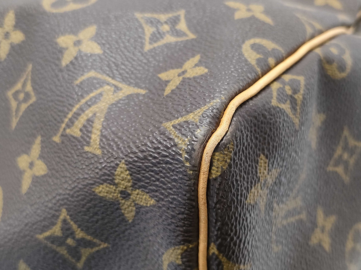 LOUIS VUITTON Monogram M41414 Keepall Bandouliere 55 Boston Bag