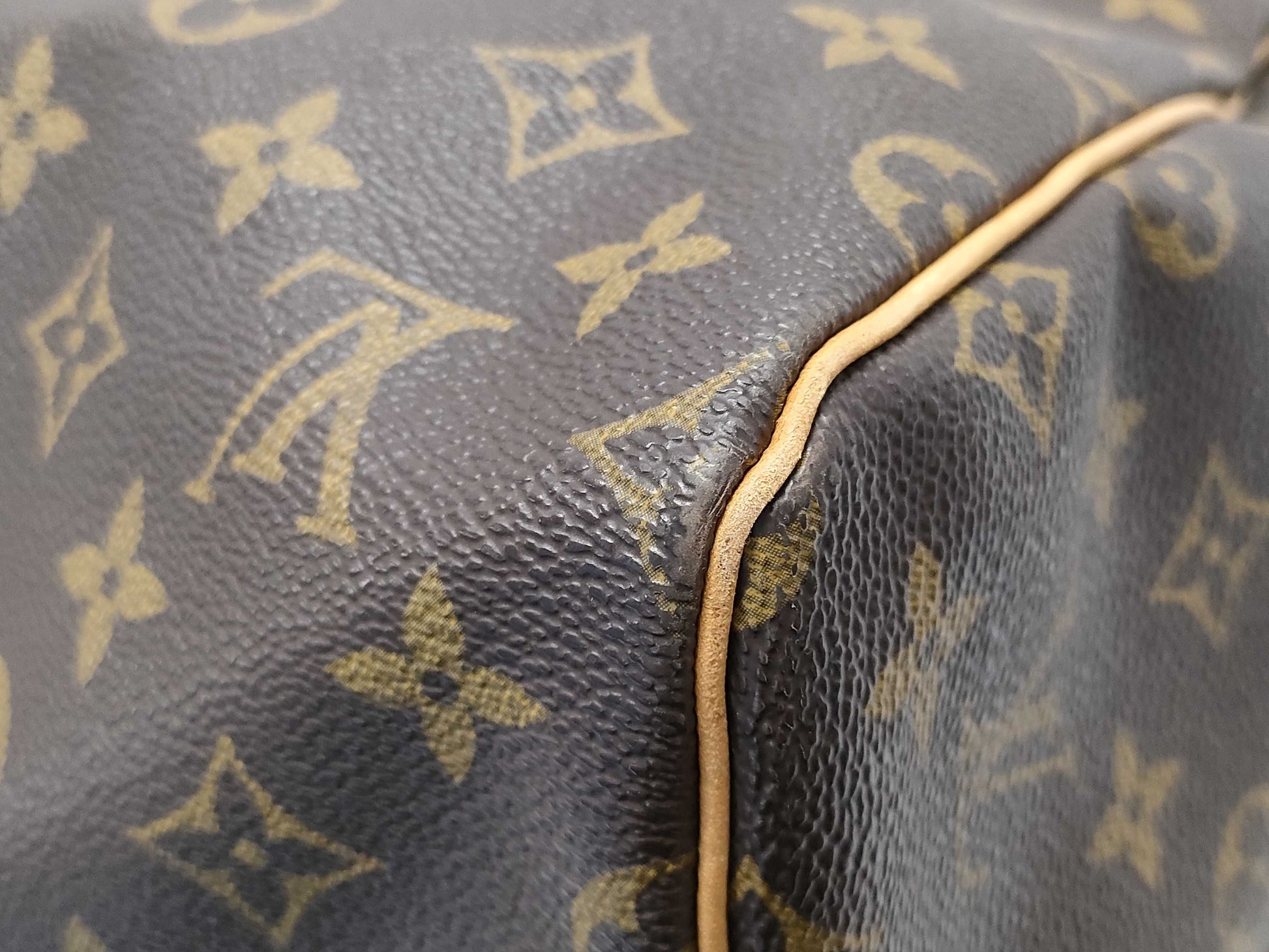 LOUIS VUITTON Monogram M41414 Keepall Bandouliere 55 Boston Bag