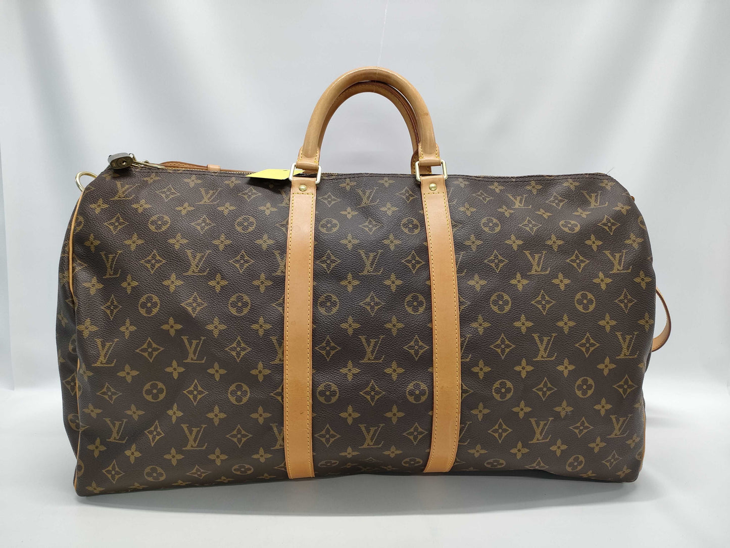 LOUIS VUITTON Monogram M41414 Keepall Bandouliere 55 Boston Bag