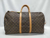 LOUIS VUITTON Monogram M41414 Keepall Bandouliere 55 Boston Bag