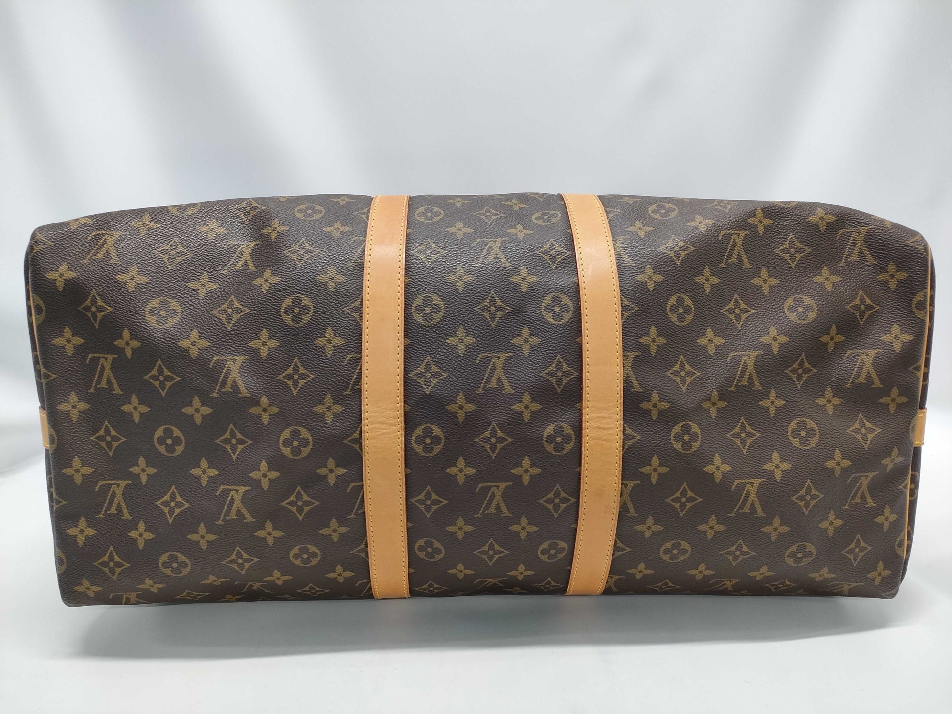 LOUIS VUITTON Monogram M41414 Keepall Bandouliere 55 Boston Bag