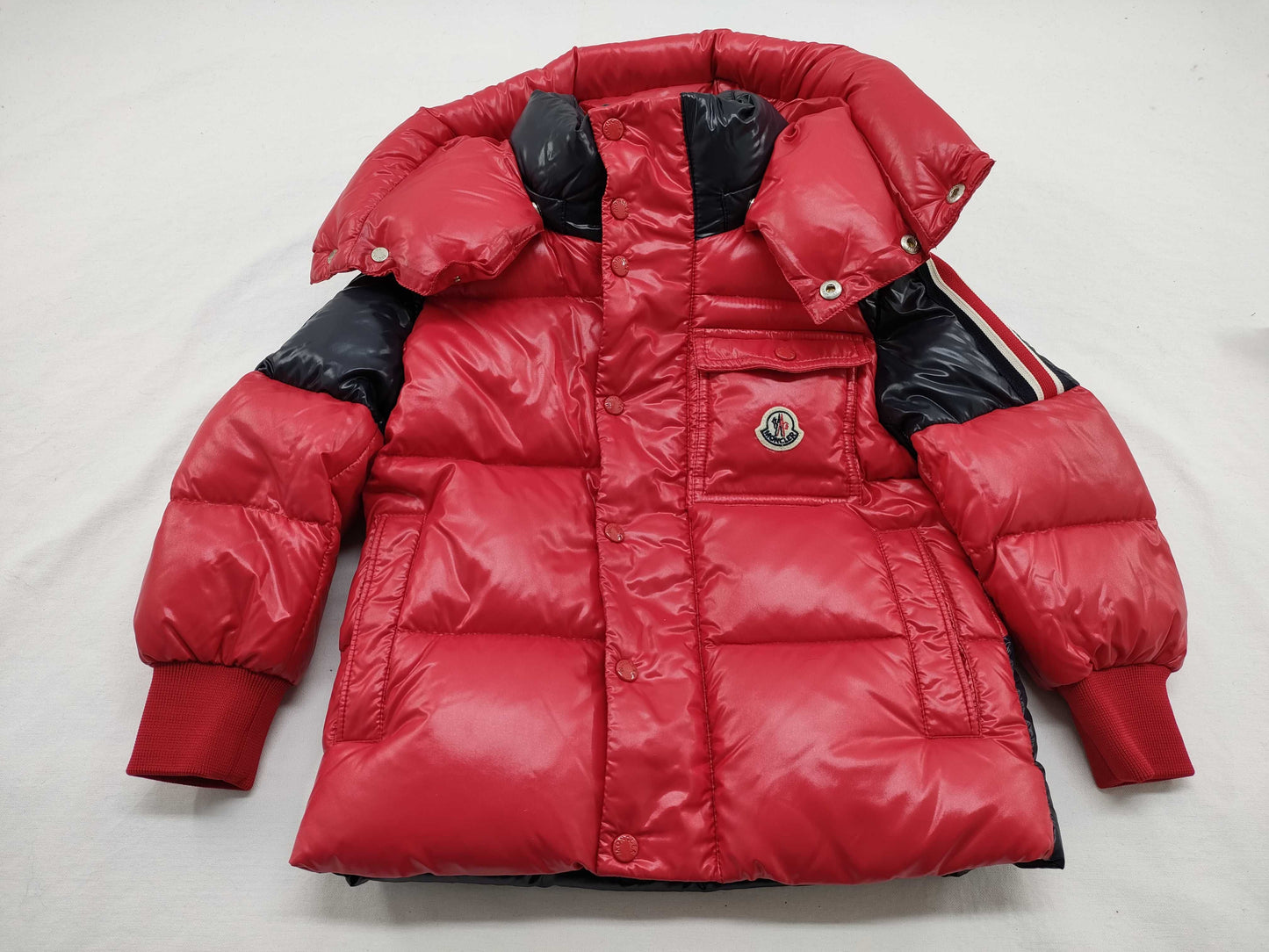 MONCLER Kids Down Jacket, Size 4A, 104cm, Button Set