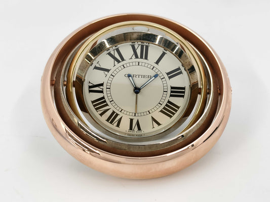 Cartier Trinity 2859 Table Clock