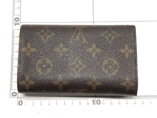 LOUIS VUITTON Monogram Porte Monnaie Viet Tresor Wallet