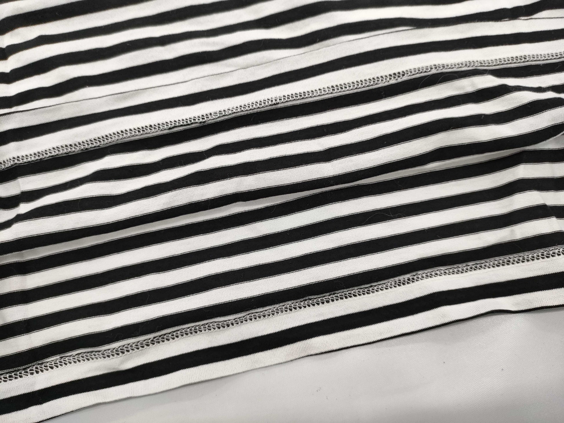 MONCLER Striped Logo T-Shirt *Personalized Tops