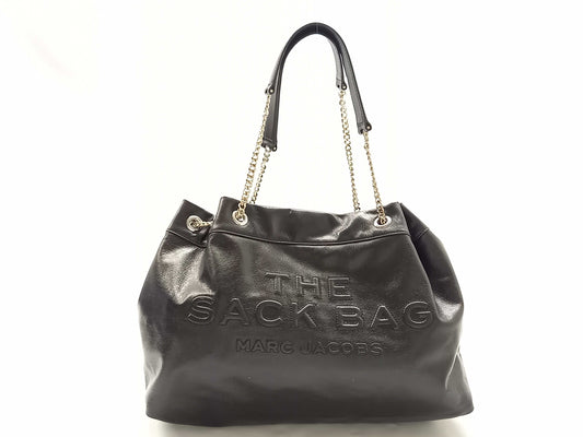 MARC JACOBS Chain Leather Tote Bag