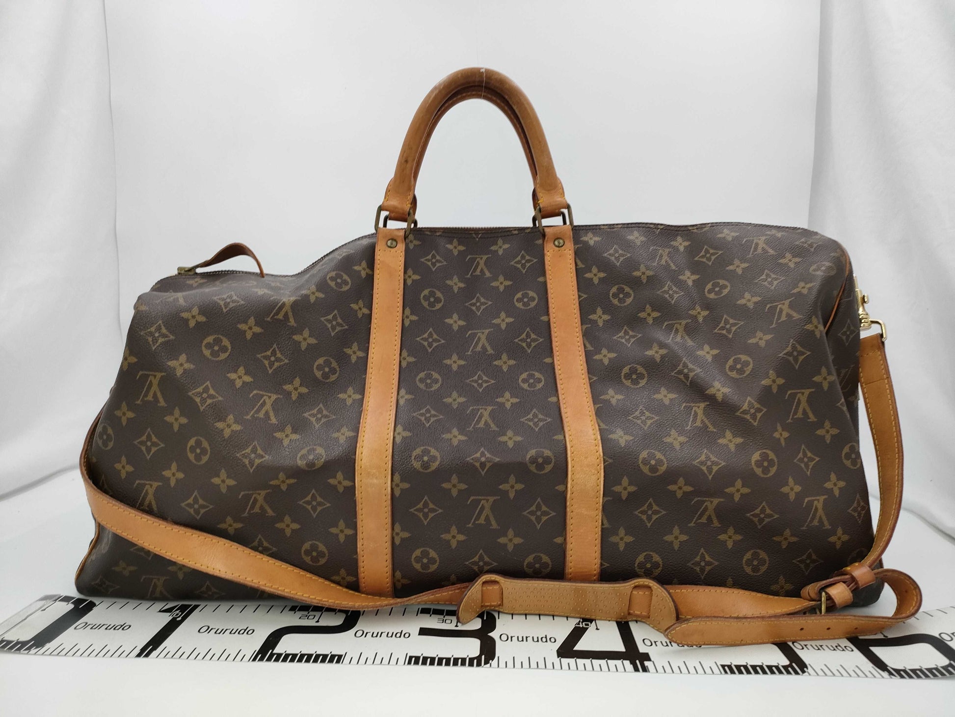 LOUIS VUITTON Monogram M41412 Kipol Banduriere 60 Boston Bag