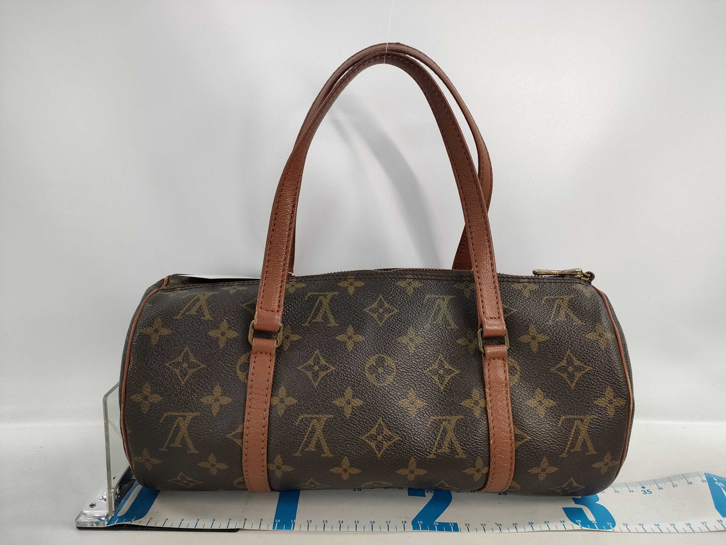 LOUIS VUITTON Monogram Old Papillon Tote Bag with Pouch