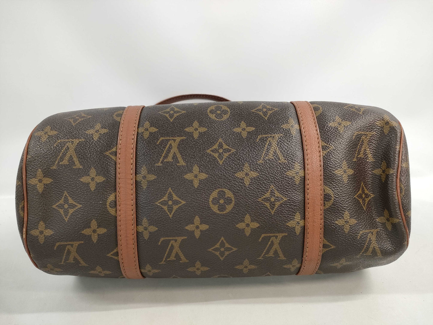 LOUIS VUITTON Monogram Old Papillon Tote Bag with Pouch