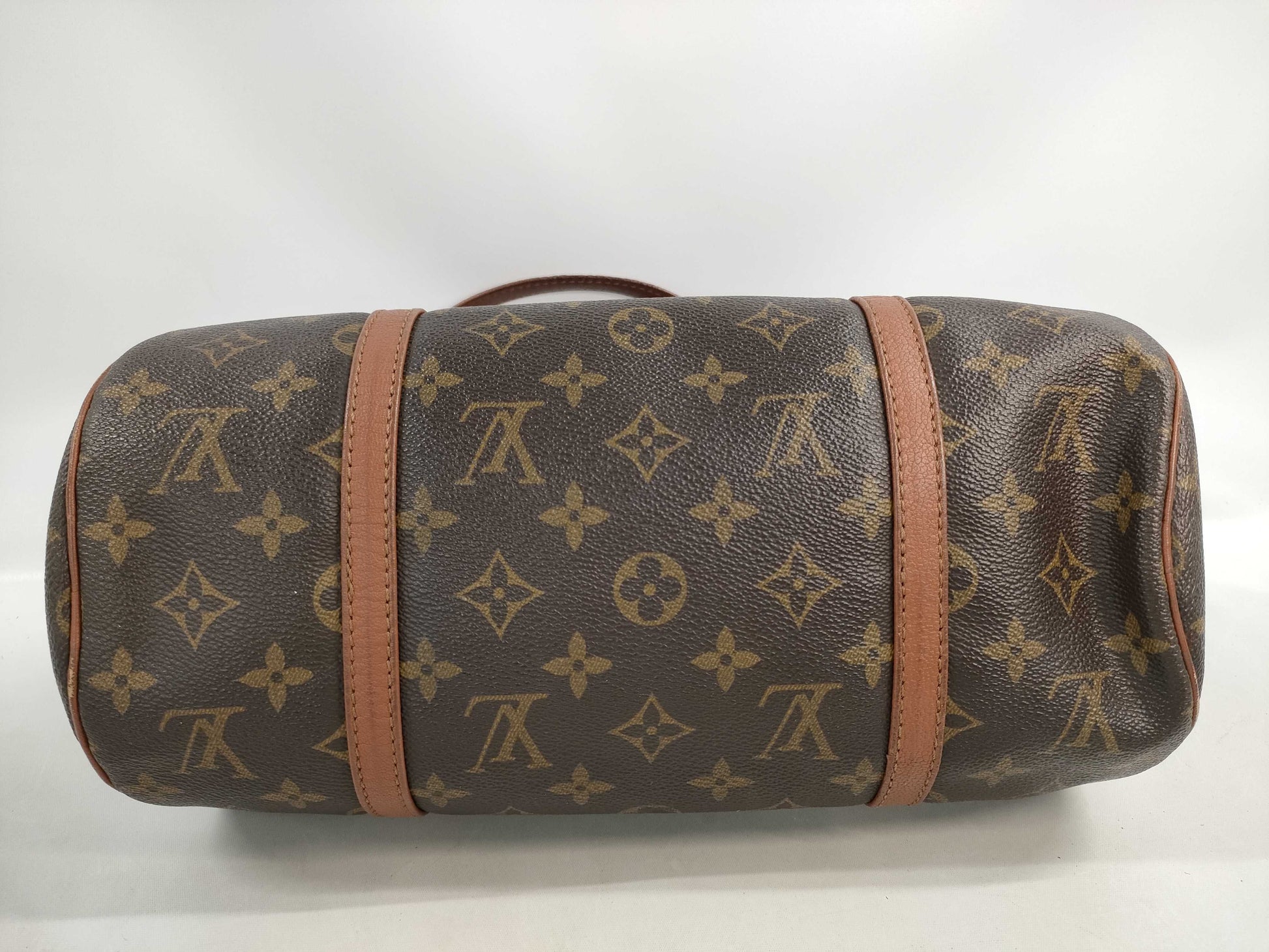 LOUIS VUITTON Monogram Old Papillon Tote Bag with Pouch
