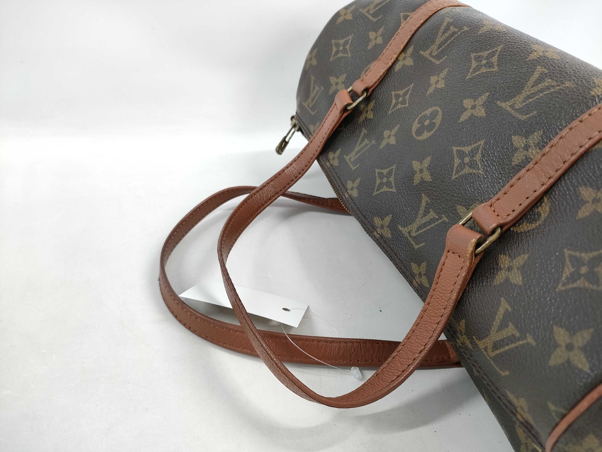 LOUIS VUITTON Monogram Old Papillon Tote Bag with Pouch