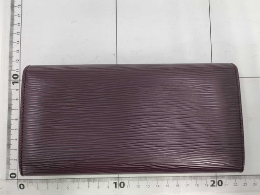 LOUIS VUITTON Epi Pochette Porto Monet Credit Initials Wallet