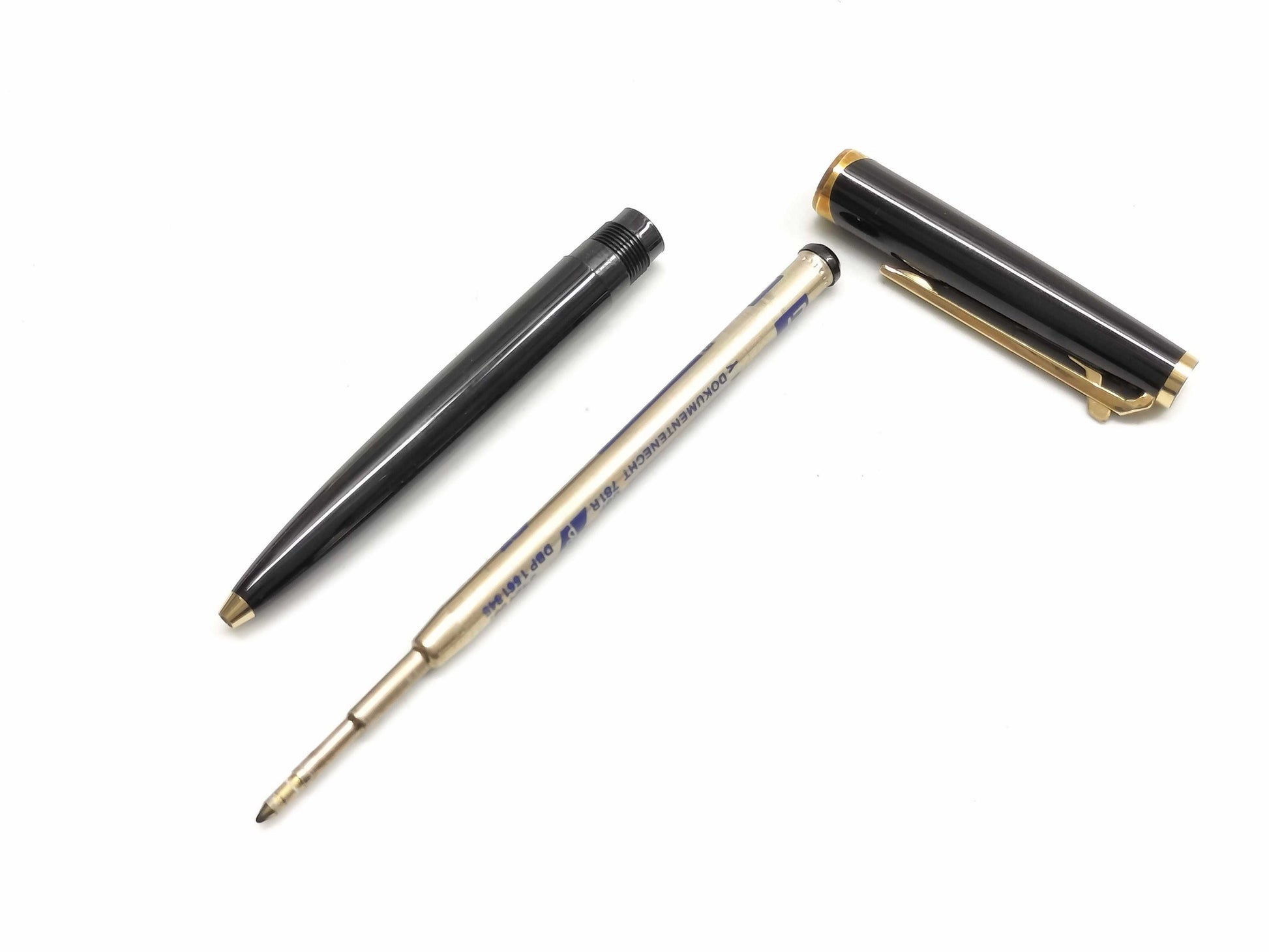 MONTBLANC Montblanc 121 nib 750 fountain pen/181 ballpoint pen