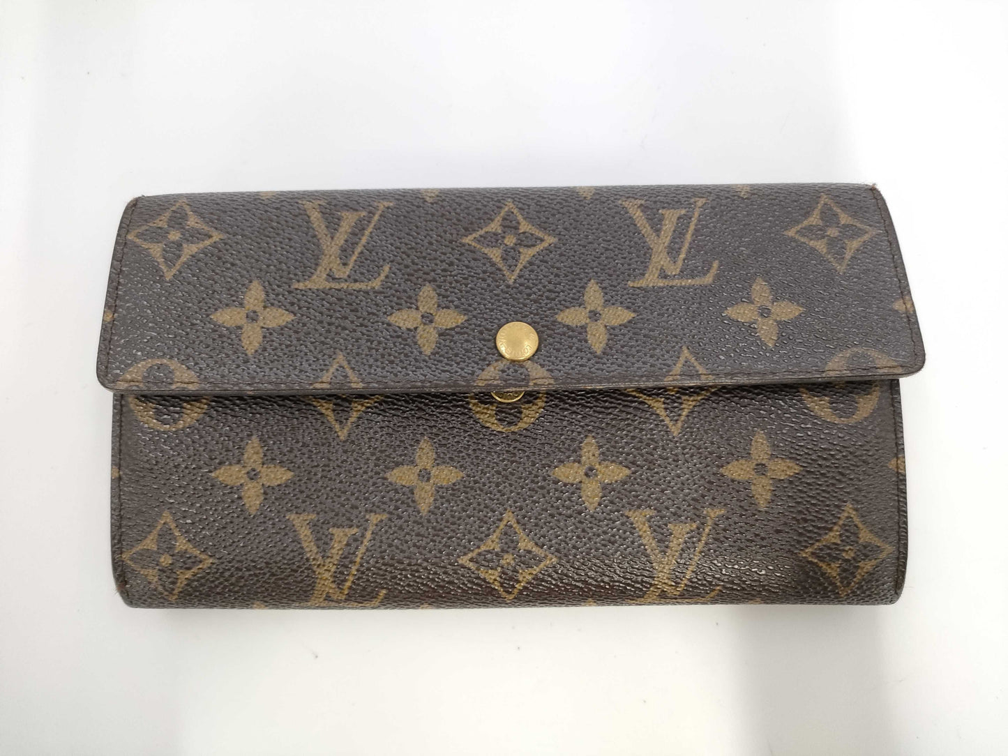 LOUIS VUITTON Monogram Portefeuille Sara M61733 Wallet