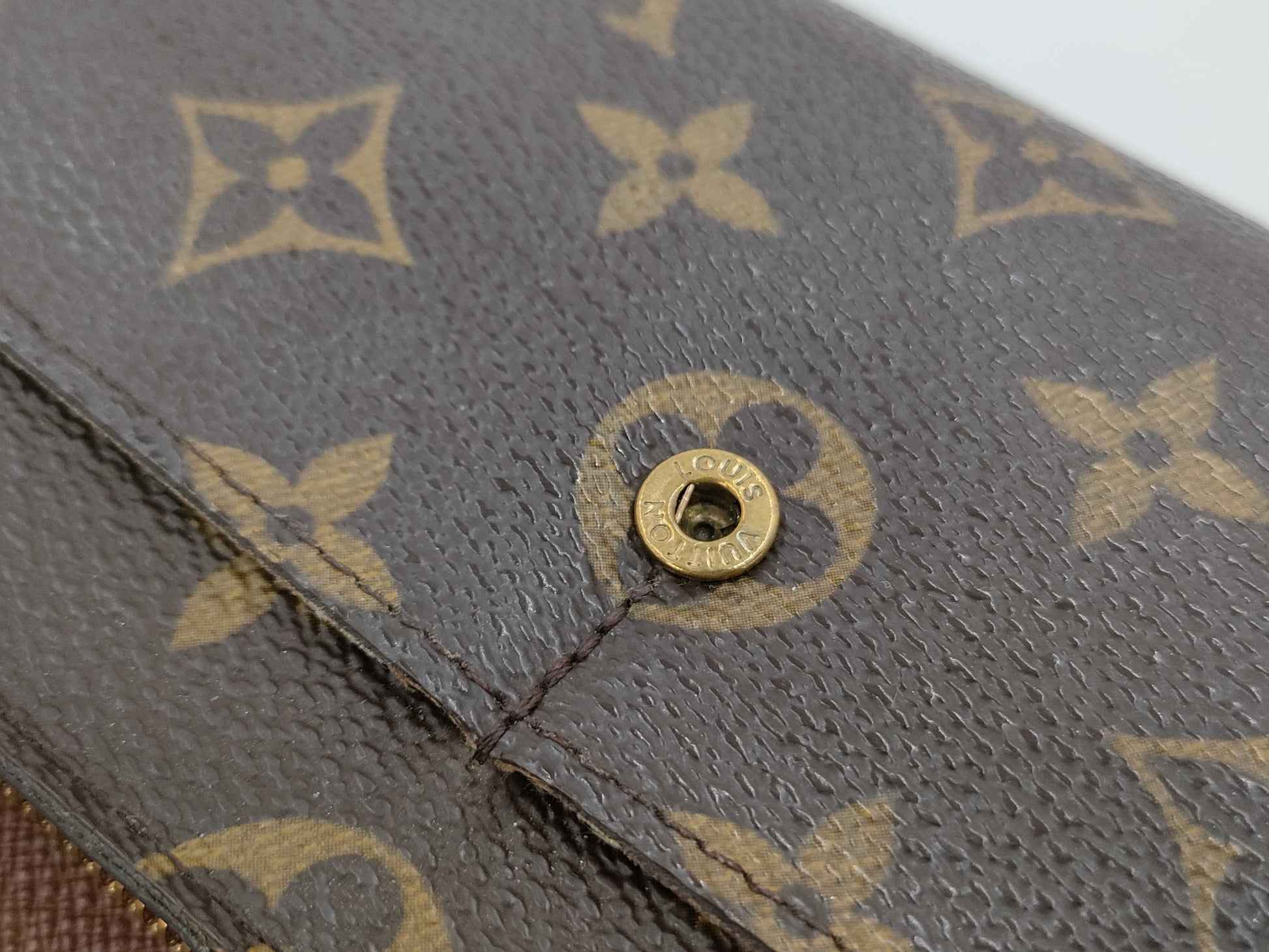 LOUIS VUITTON Monogram Portefeuille Sara M61733 Wallet