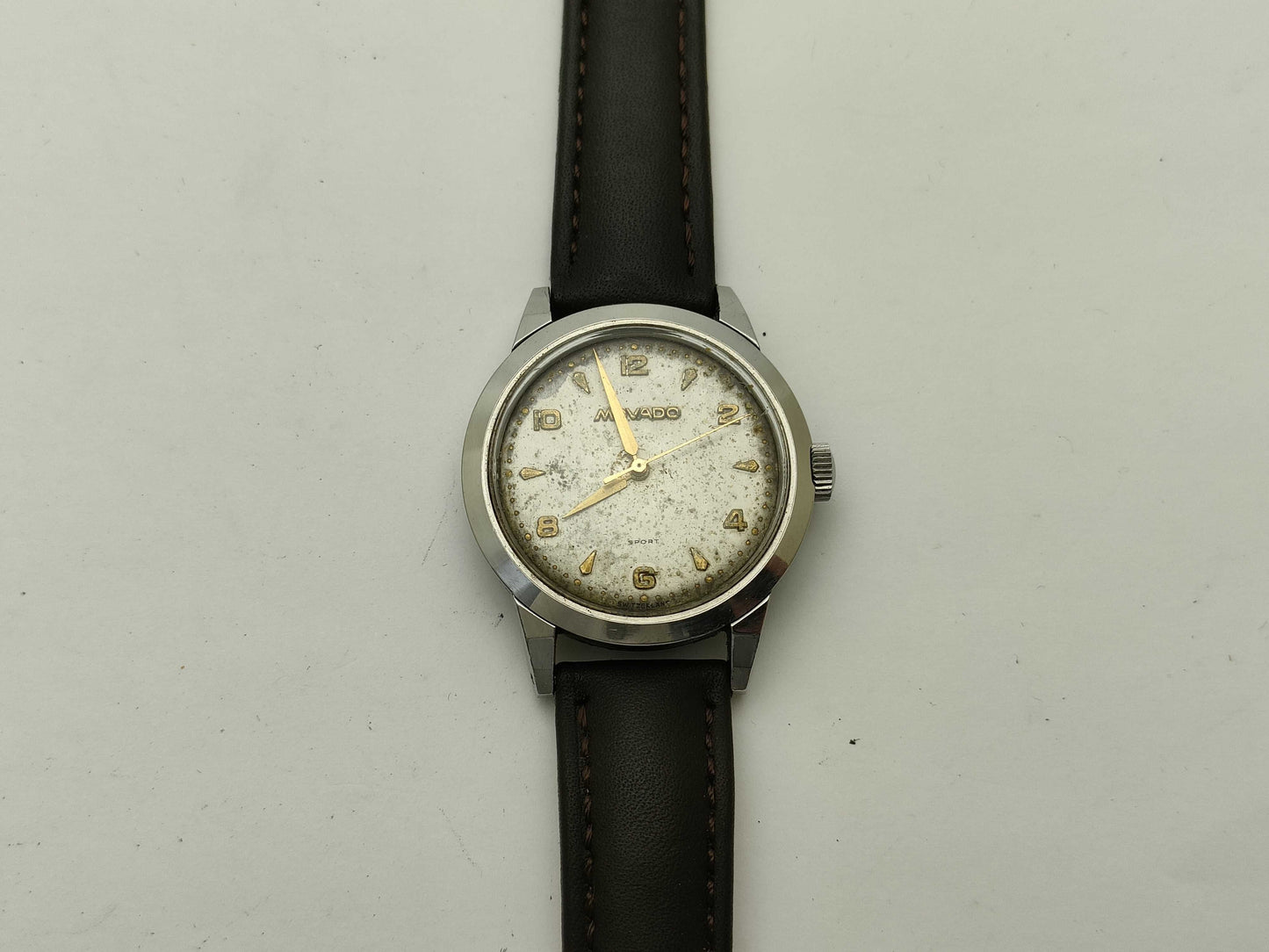 Movado Stainless Steel Hand-Wound Women's Watch