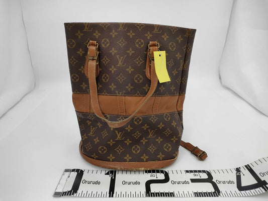 LOUIS VUITTON Monogram T42238 Bucket PM USA Tote Bag