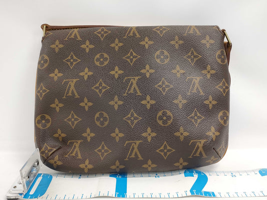 LOUIS VUITTON Monogram M51388 Musette Tango Shoulder Bag