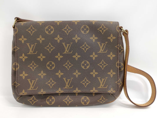 LOUIS VUITTON Monogram M51388 Musette Tango Shoulder Bag