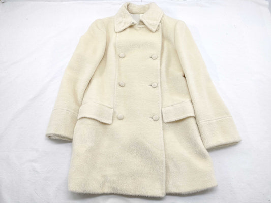 LANVIN Alpaca White Coat
