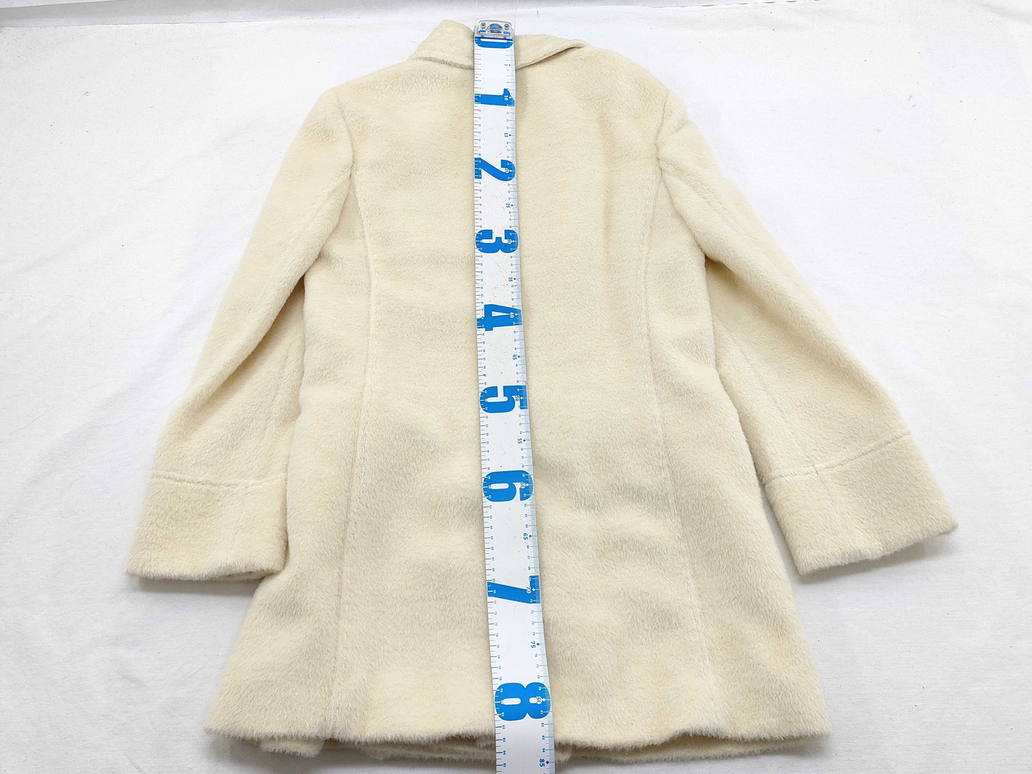 LANVIN Alpaca White Coat