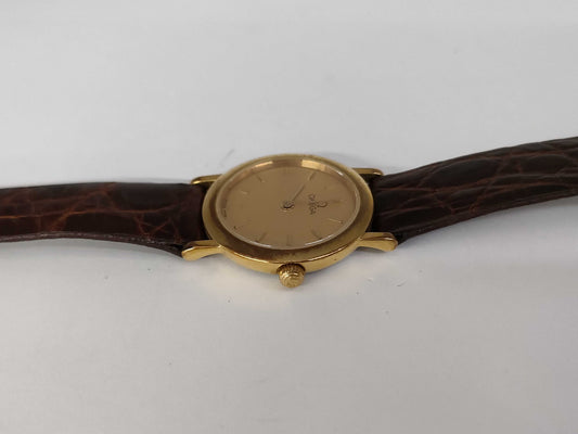 OMEGA Devil Leather Strap Women's Watch