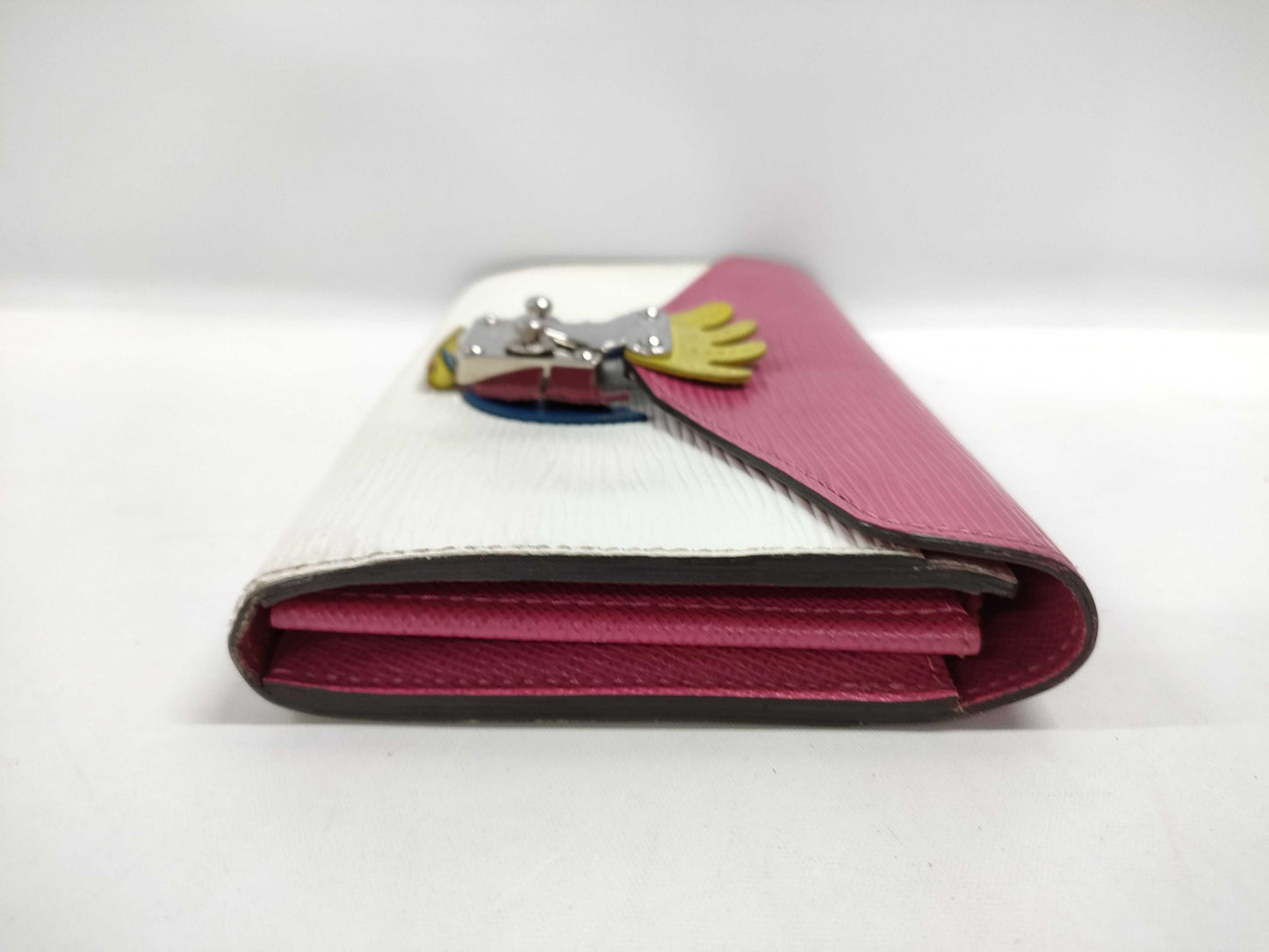 LOUIS VUITTON Epi Tribal Mask Sarah Wallet