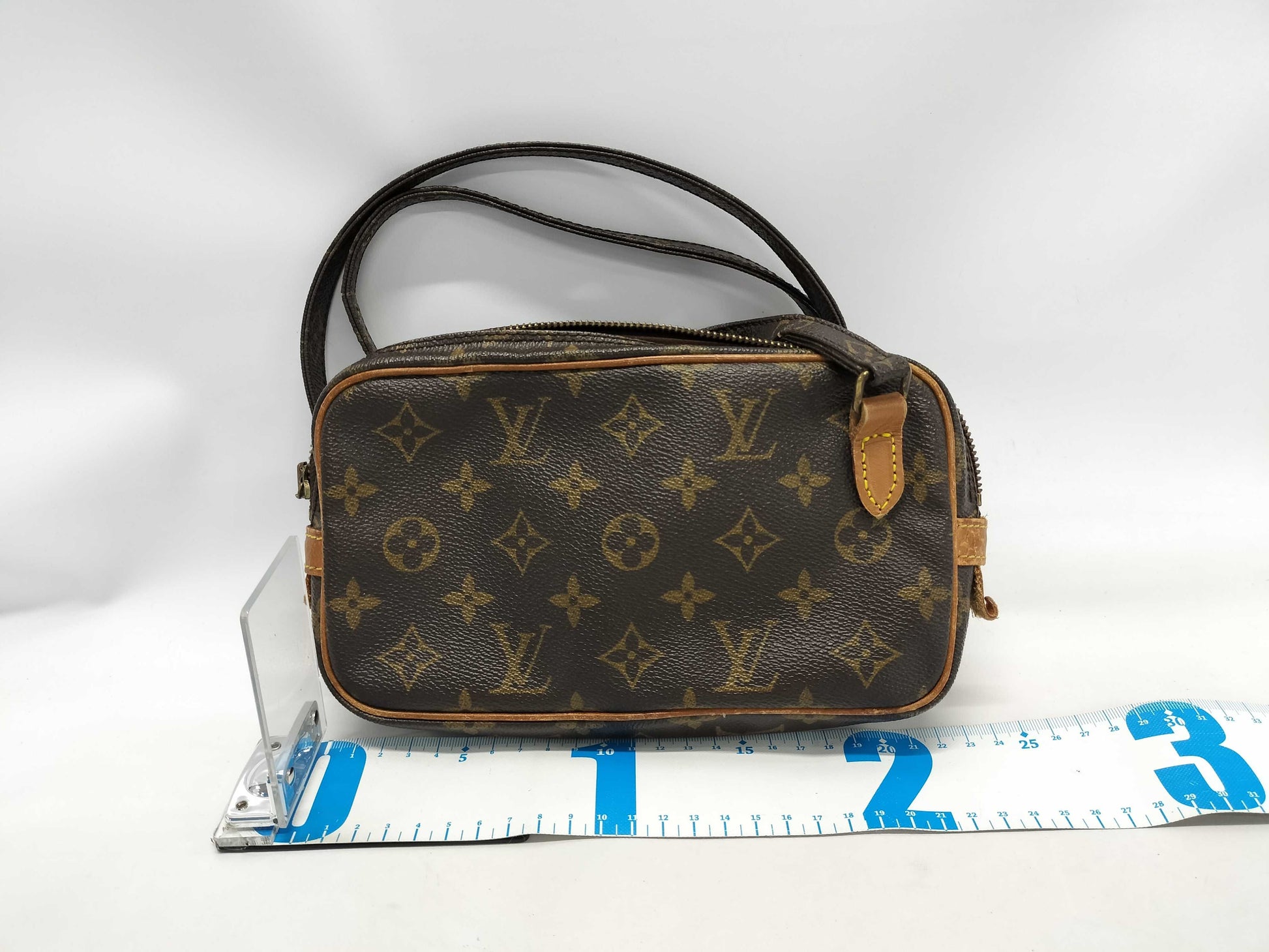 LOUIS VUITTON Monogram Marley Bandriere Shoulder Bag