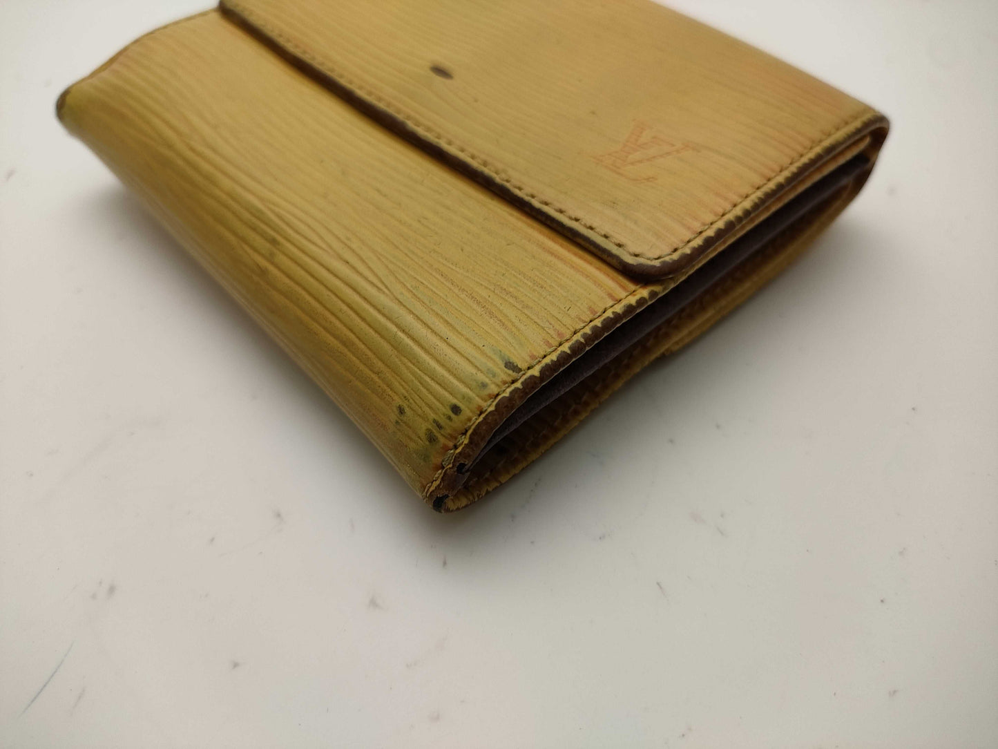 LOUIS VUITTON Damier Azur Wallet Set of 4 Wallets: Vuitton, Chanel, and Ferragamo