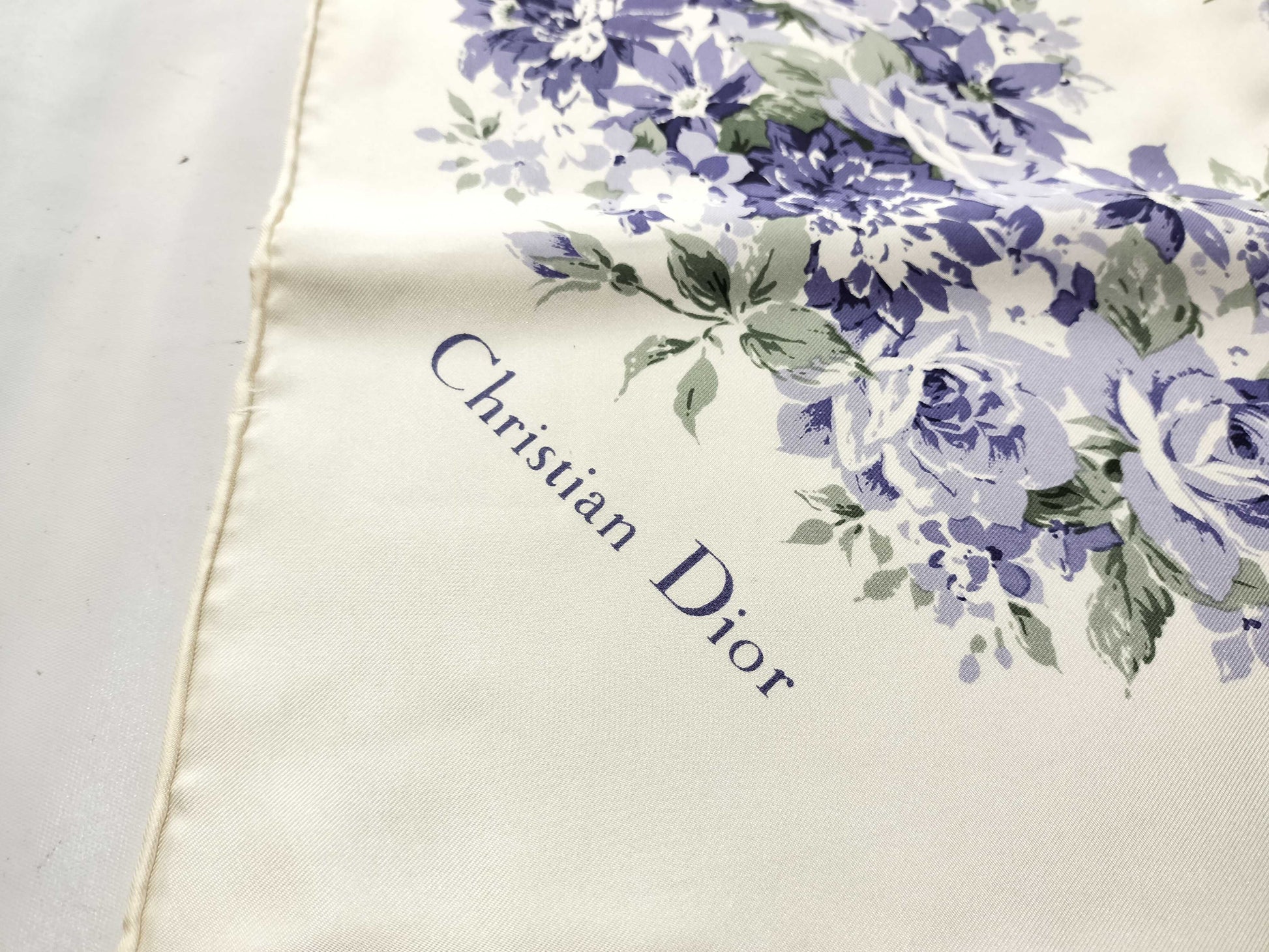 Dior Unused Floral Scarf