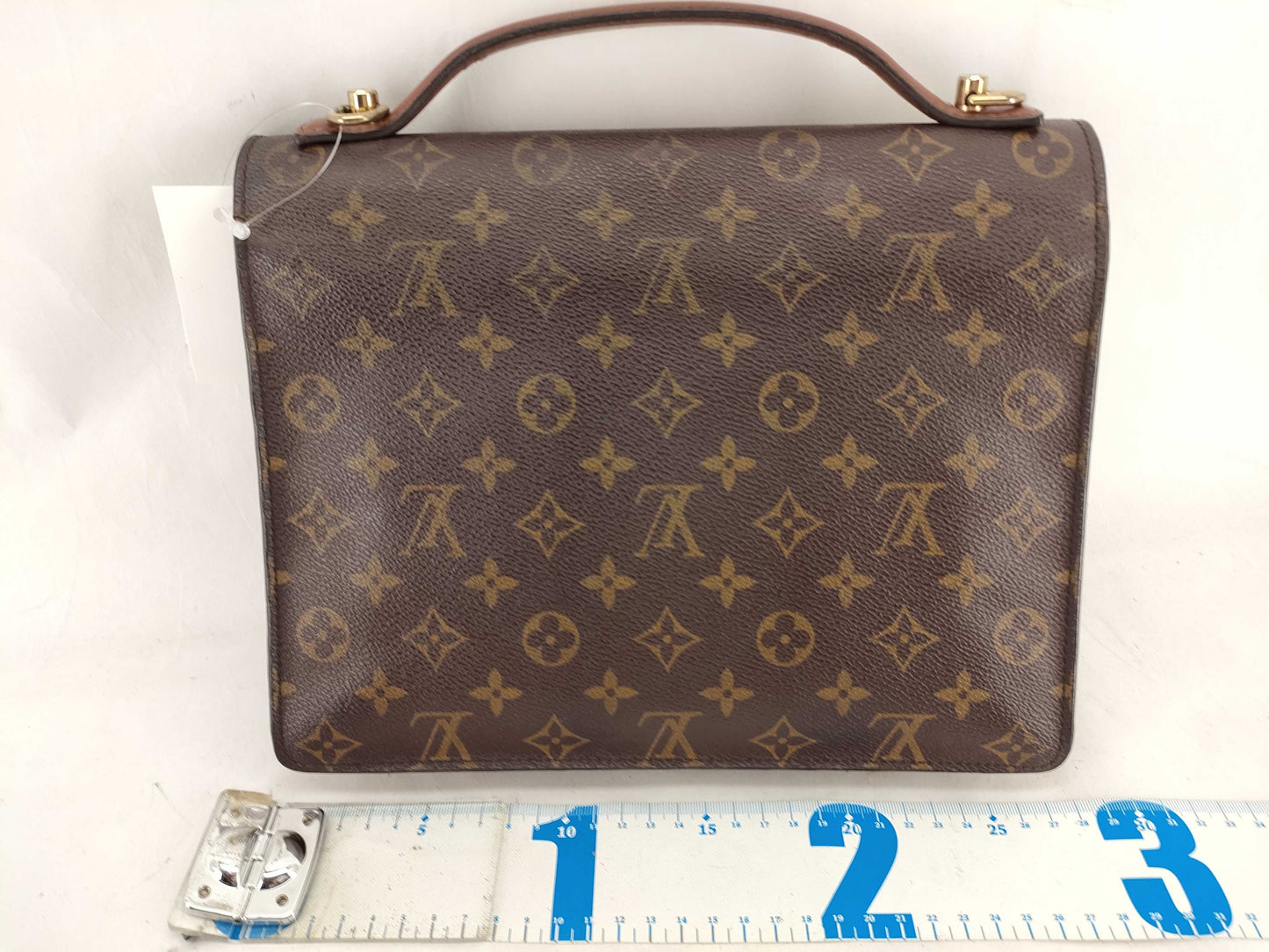 LOUIS VUITTON Monogram Monceau Shoulder Bag