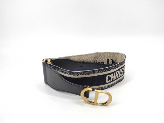 Dior Embroidered Belt Belt