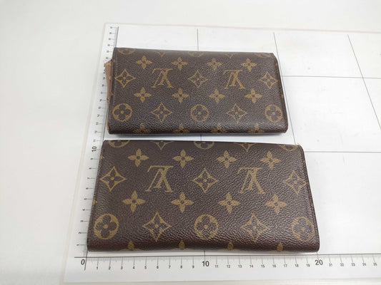 LOUIS VUITTON Monogram Portefeuille Sarah 2-piece Wallet