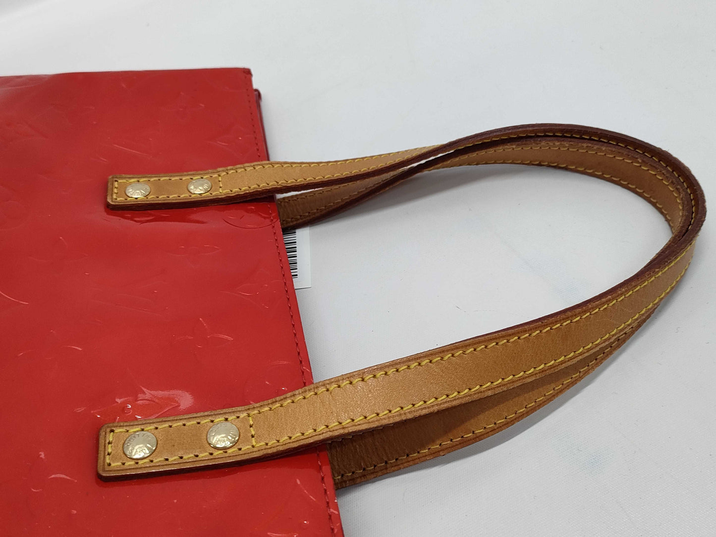LOUIS VUITTON Vernis Reed MM M91143 Handbag