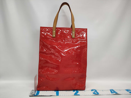 LOUIS VUITTON Vernis Reed MM M91143 Handbag