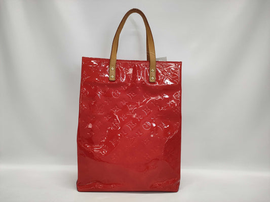 LOUIS VUITTON Vernis Reed MM M91143 Handbag