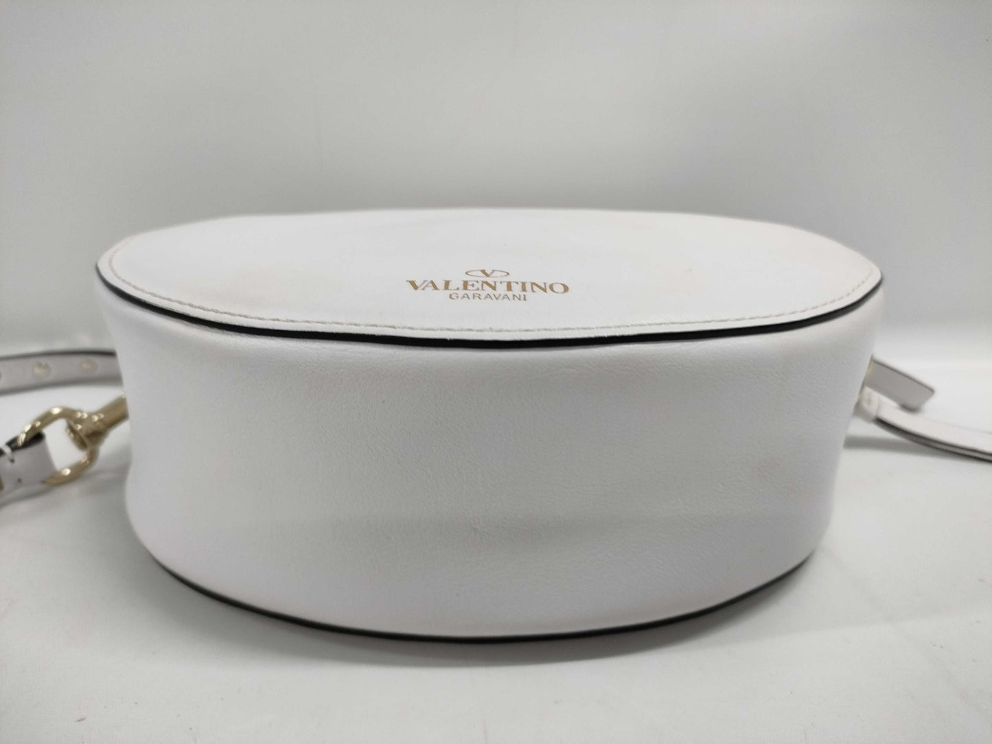 White VLTN Shoulder Bag